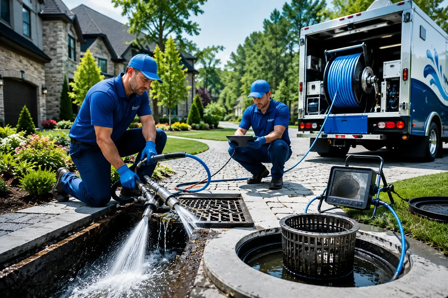 Local outdoor drain cleaning professionals in Speer, IL